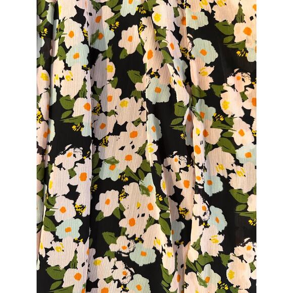 J.Crew French Floral Maxi Skirt Size 14 - Picture 8 of 10